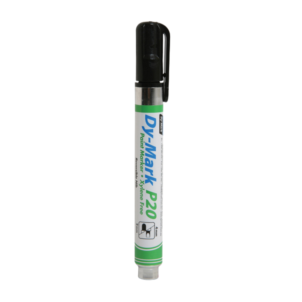 Paint Marker Pen P20 - Black (ea/12 Box)