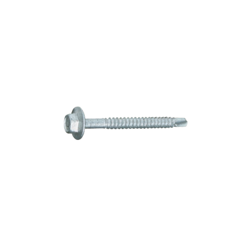 12-14 x 45 Hex Gal S/D Screw (ea/500 Box)