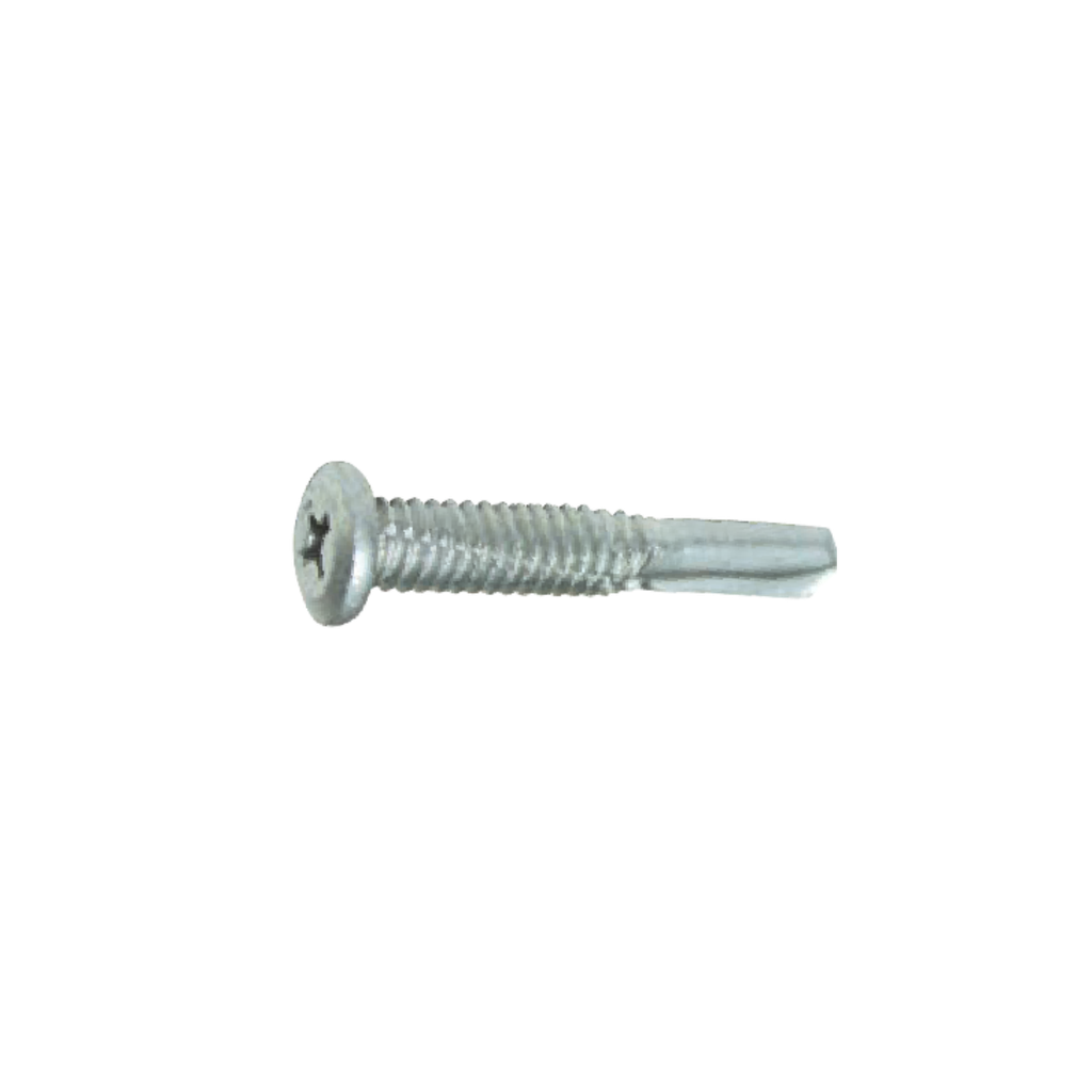 12-24 x 32mm Wafer Head Extended Point Gal Screw
