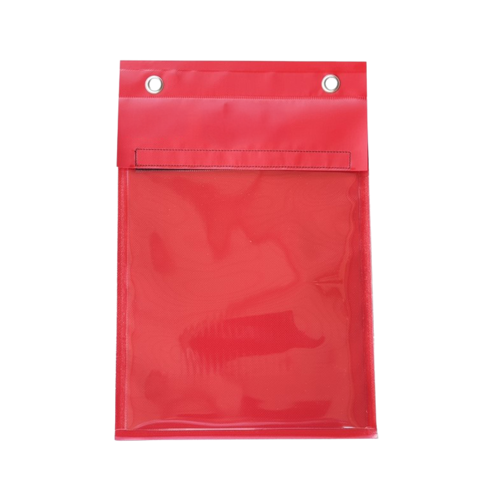 A4 Water Resistant Document Holder - Red
