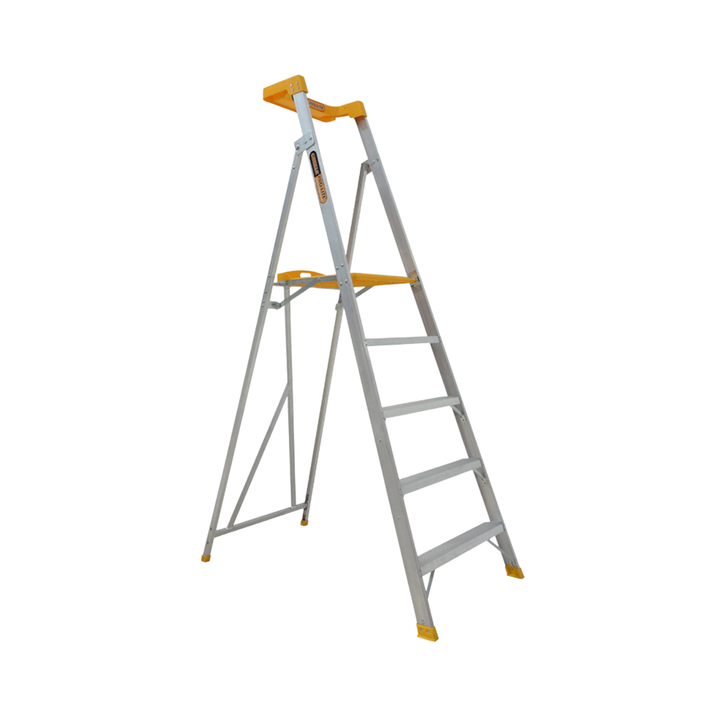 Aluminium Platform Step Ladder 1500mm - 150kg Rated
