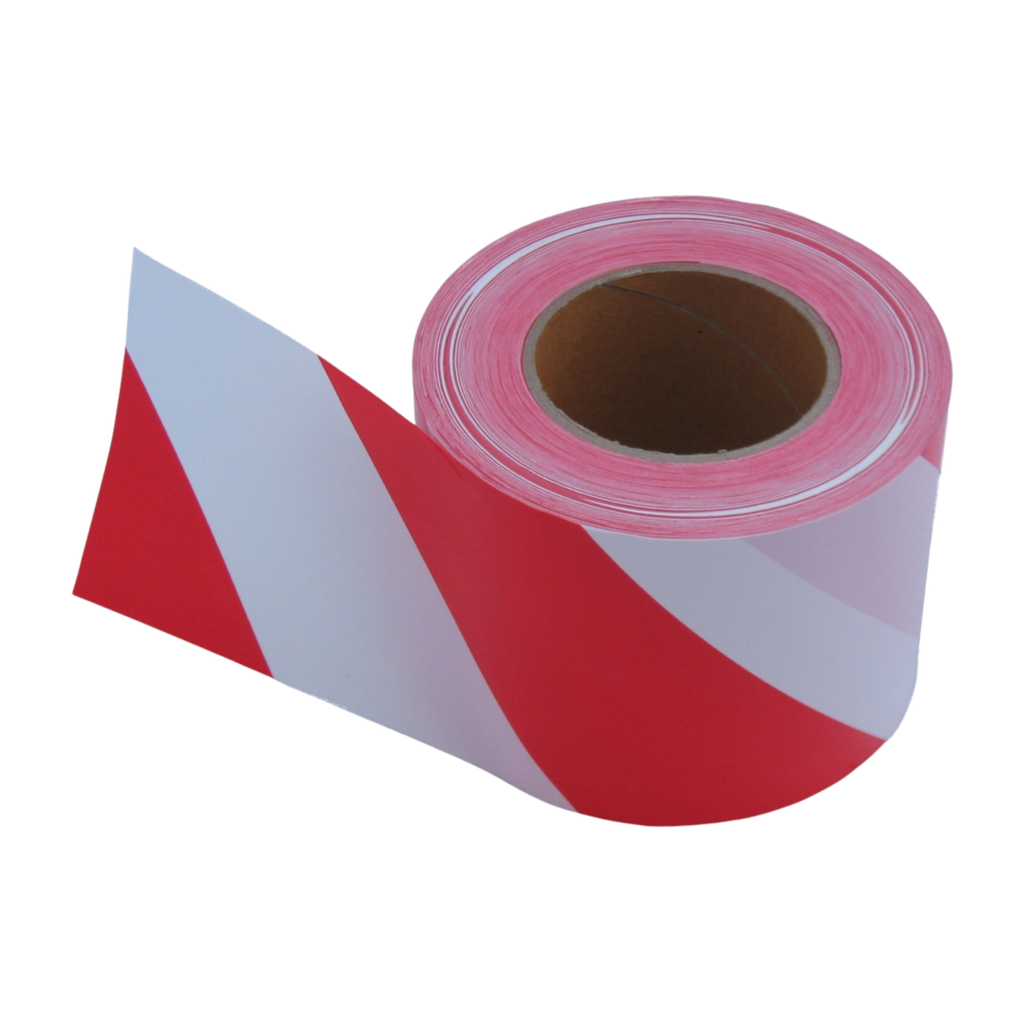 Barrier Tape Red/White 72mm x 100m (ea/20box)