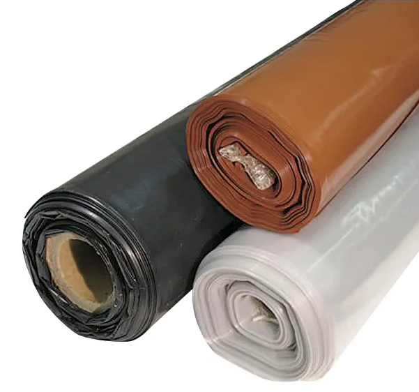 Builders Clear Polythene 4m x 50m x 200um - CLEAR