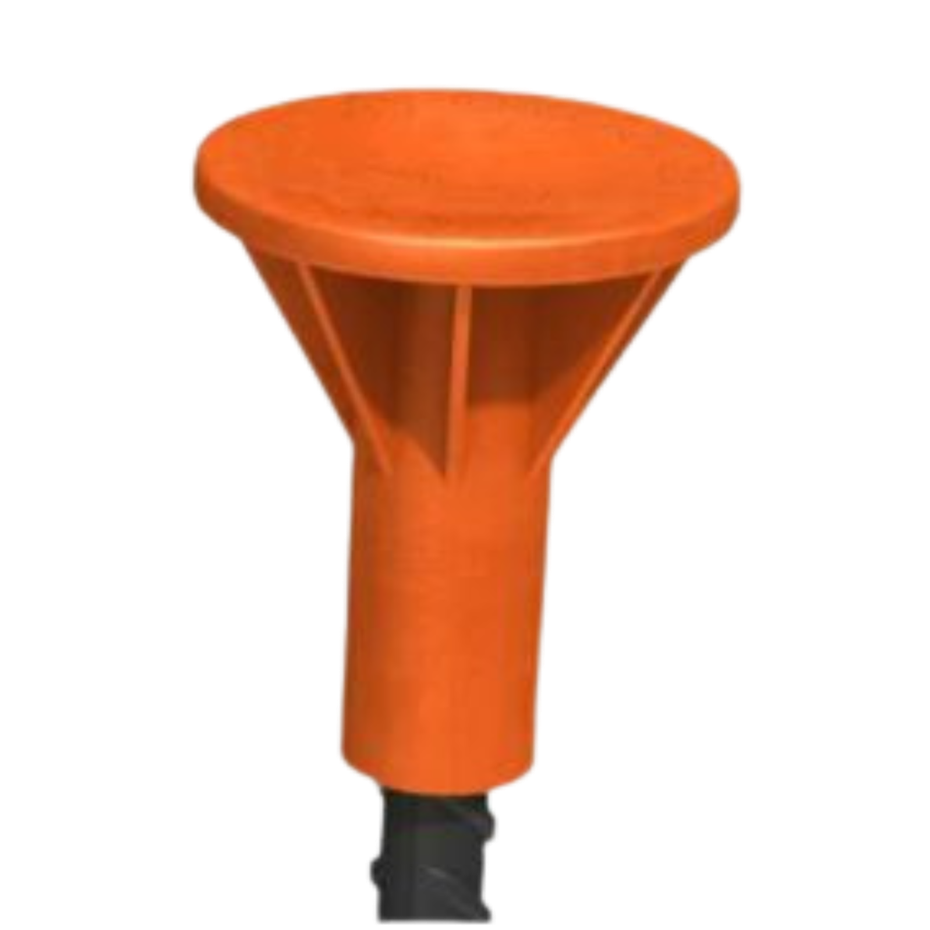 Connolly Orange Reo Safety Caps 12-20mm (Bag of 50)