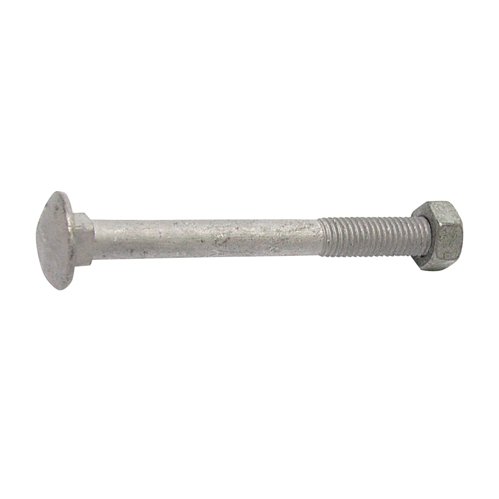 Cup Head Bolt &amp; Nut M8 x 60mm Gal (ea/150Box)