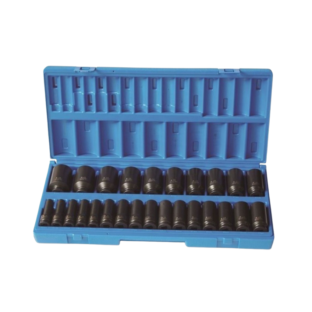 Deep Impact Socket Set 1/2&quot; 26pce - 10-36mm
