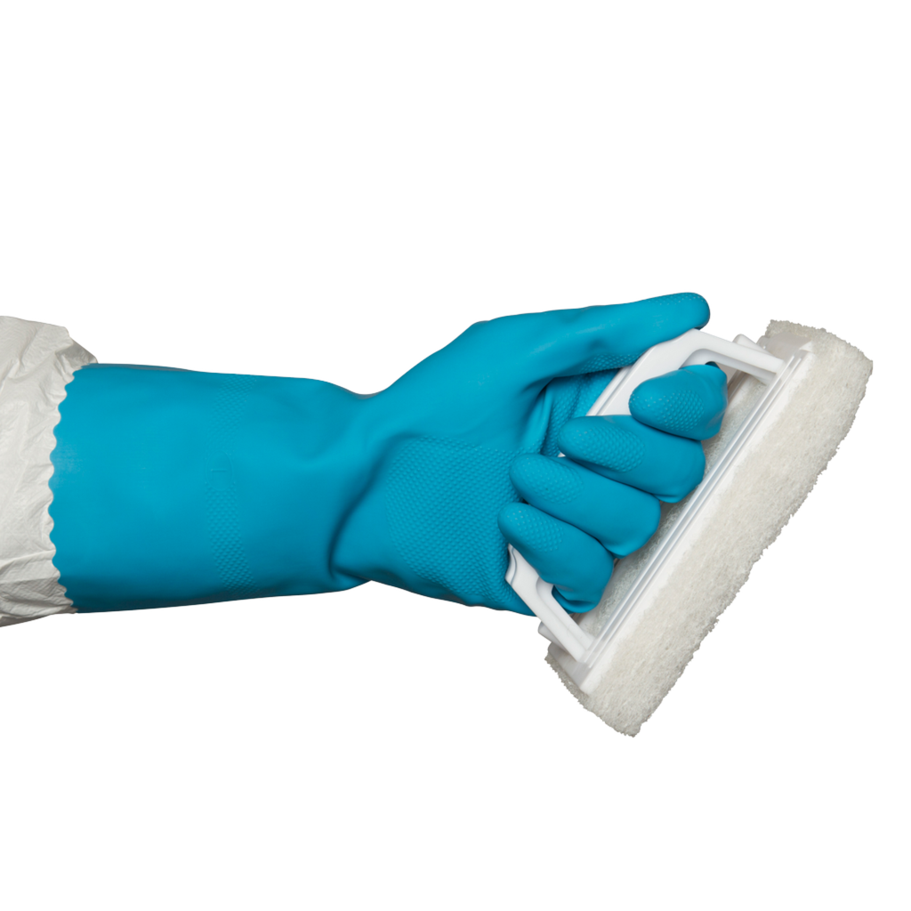 Dishwashing Gloves 30cm Silver Lined - Size M - (ea/Pack of 12)