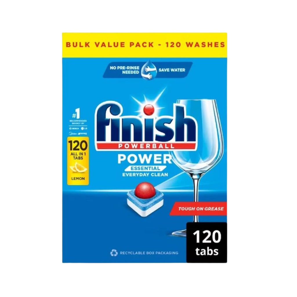 Finish Dishwasher Tablets All-in-1 (Pack of 120)