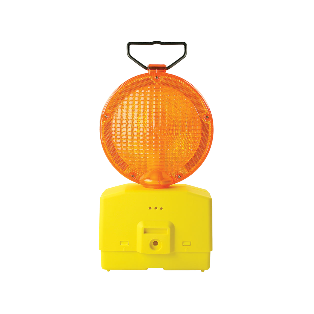 Flashing Hazard Road Safety Light (requires 2 x 6v batteries)