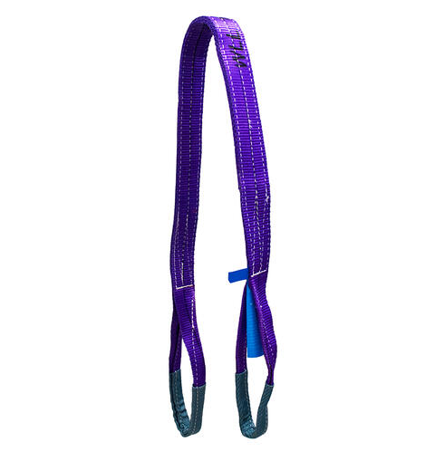 Flat Sling 2Ply 1000kg x 1m - Purple