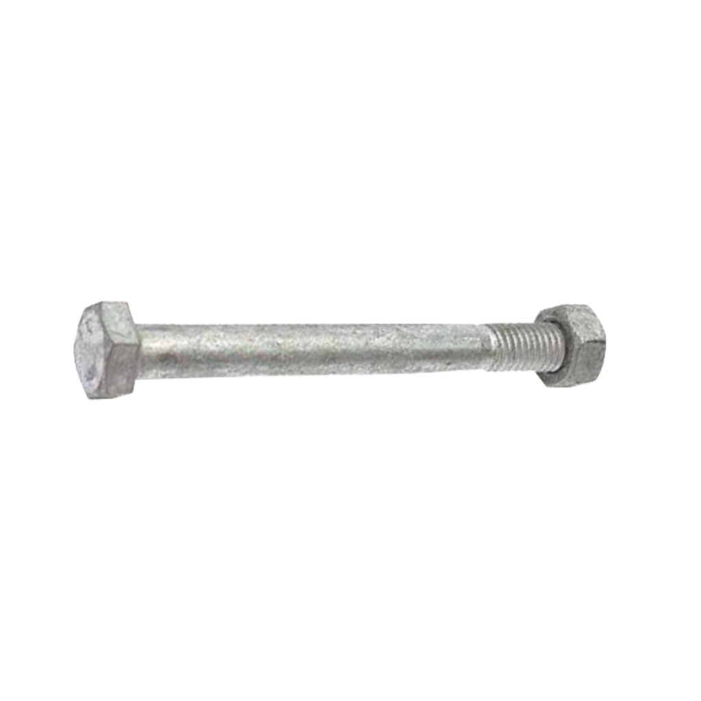 Hex Bolt &amp; Nut M8 x 60mm Gal