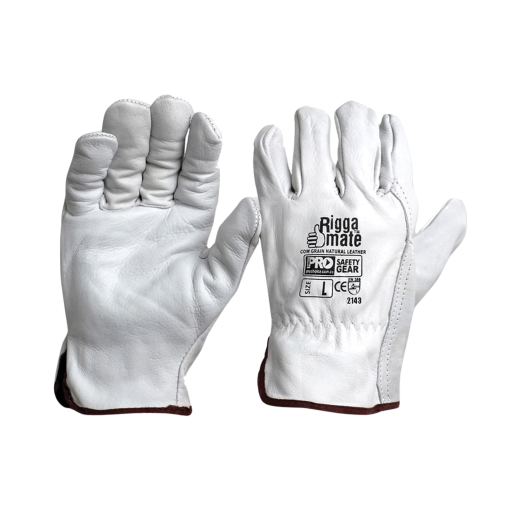Leather Riggers Gloves Size 10 -XL (ea/12pack)