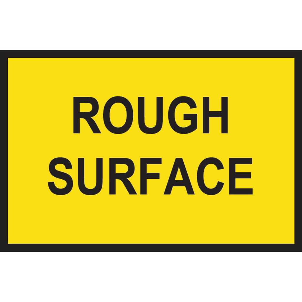 Boxed Edge Sign Metal Class 1W Reflective 1500 x 750mm - Rough Surface