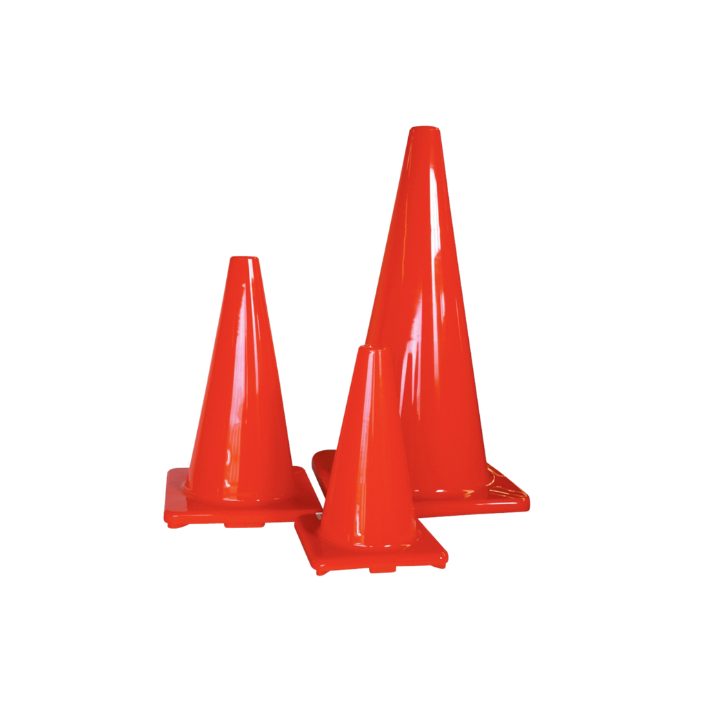 Orange Traffic Cone 450mm - Plain