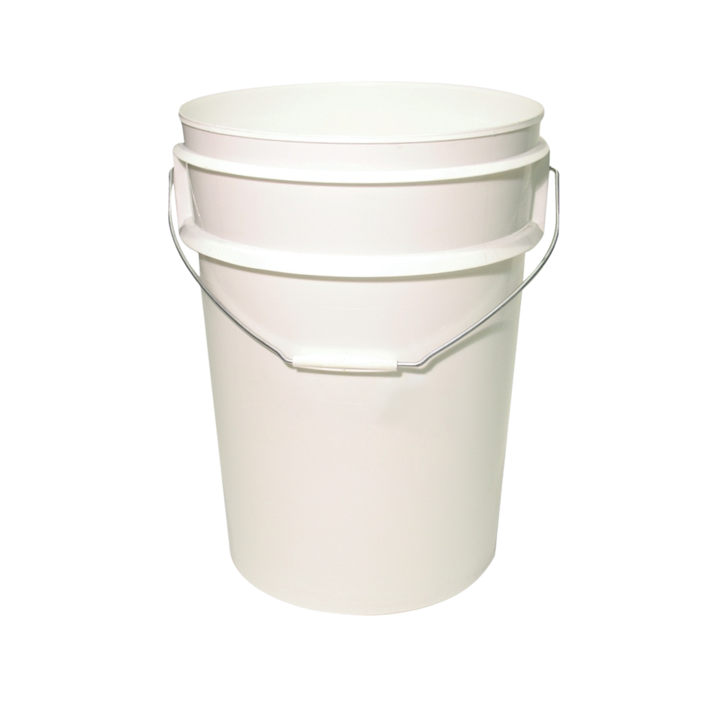 Plastic Bucket 5L w/ lid - Plastic Handle