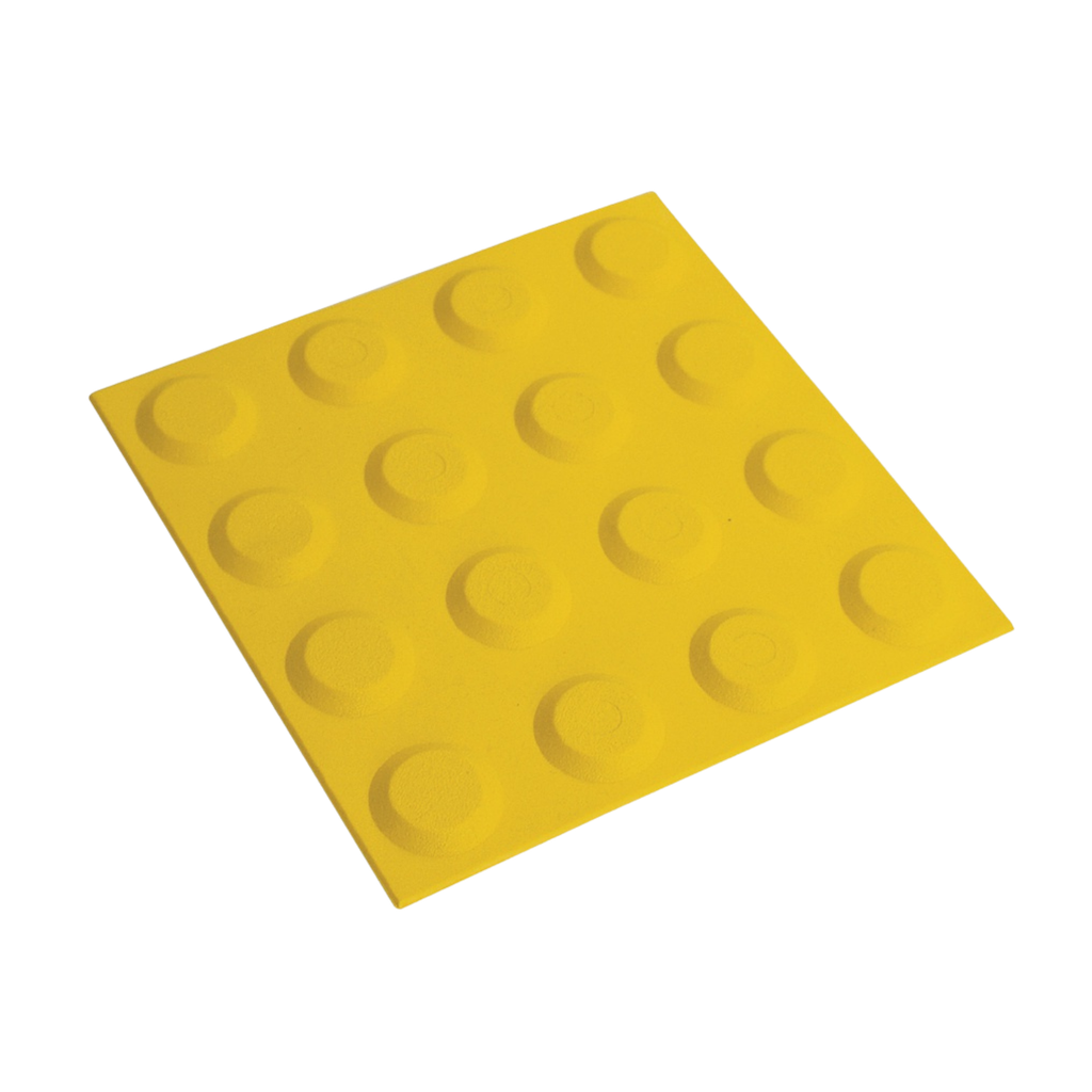 Polyurethane Tactile 300x300mm Self Adhesive - Yellow