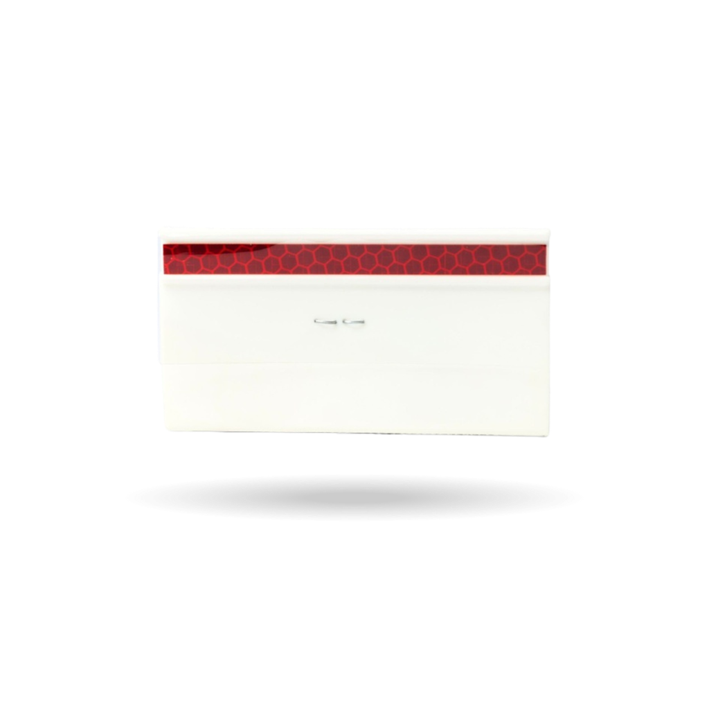 Red/White Stick &amp; Stomps - Solid (Box of 500)