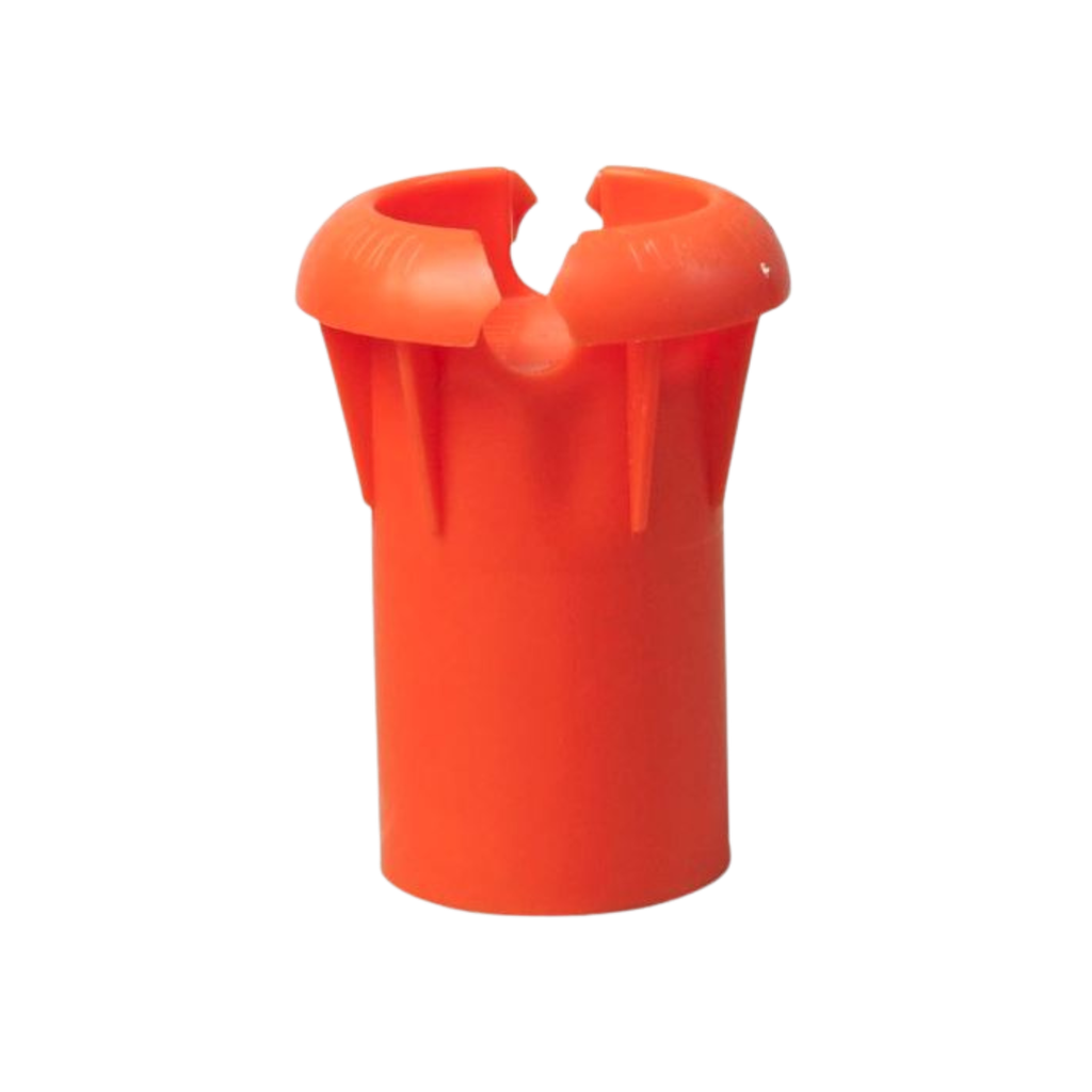 Reosok Safety Caps - suits bars 24mm to 36mm &amp; pickets - Orange (Bag of 50) 