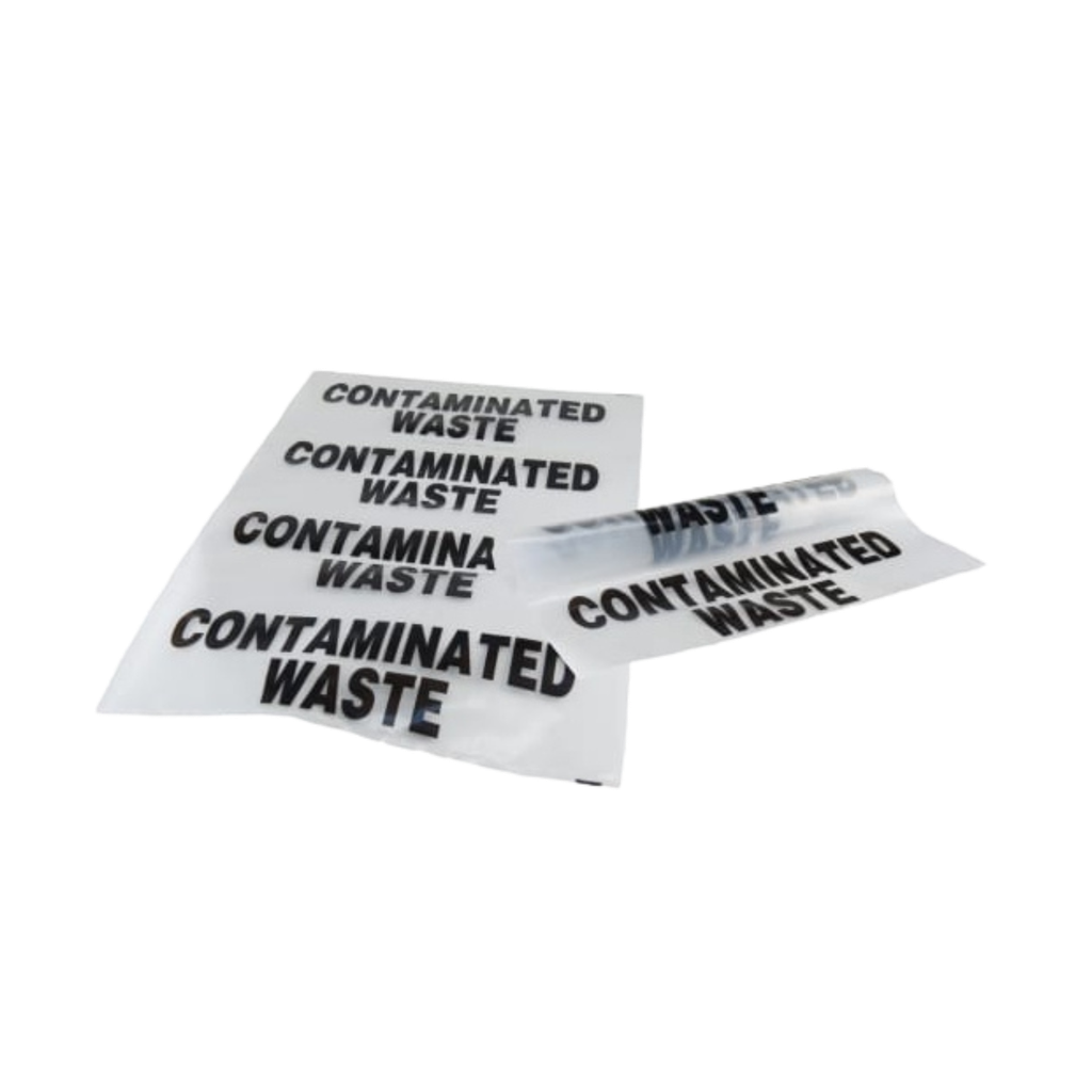 Contaminated Waste Bag (Pack of 10) 71 x 46cm - 100 microns thick