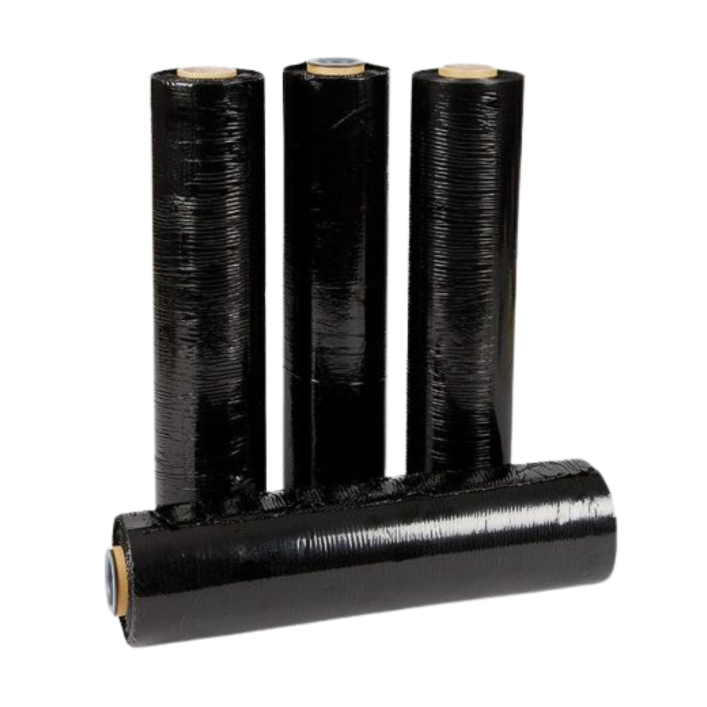 Stretch Pallet Wrap 500mm x 375m x 25um Black