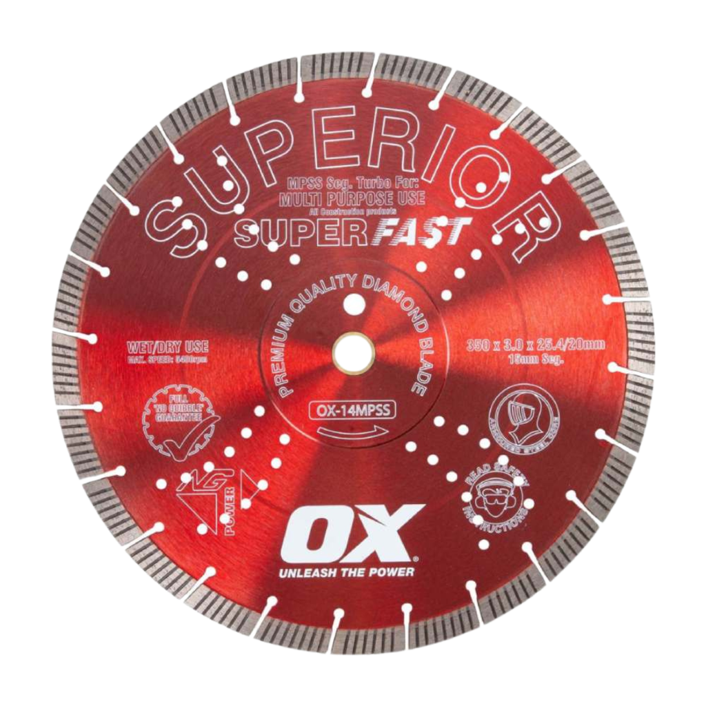 Superior Diamond Blade - Turbo - 180mm 7&quot;