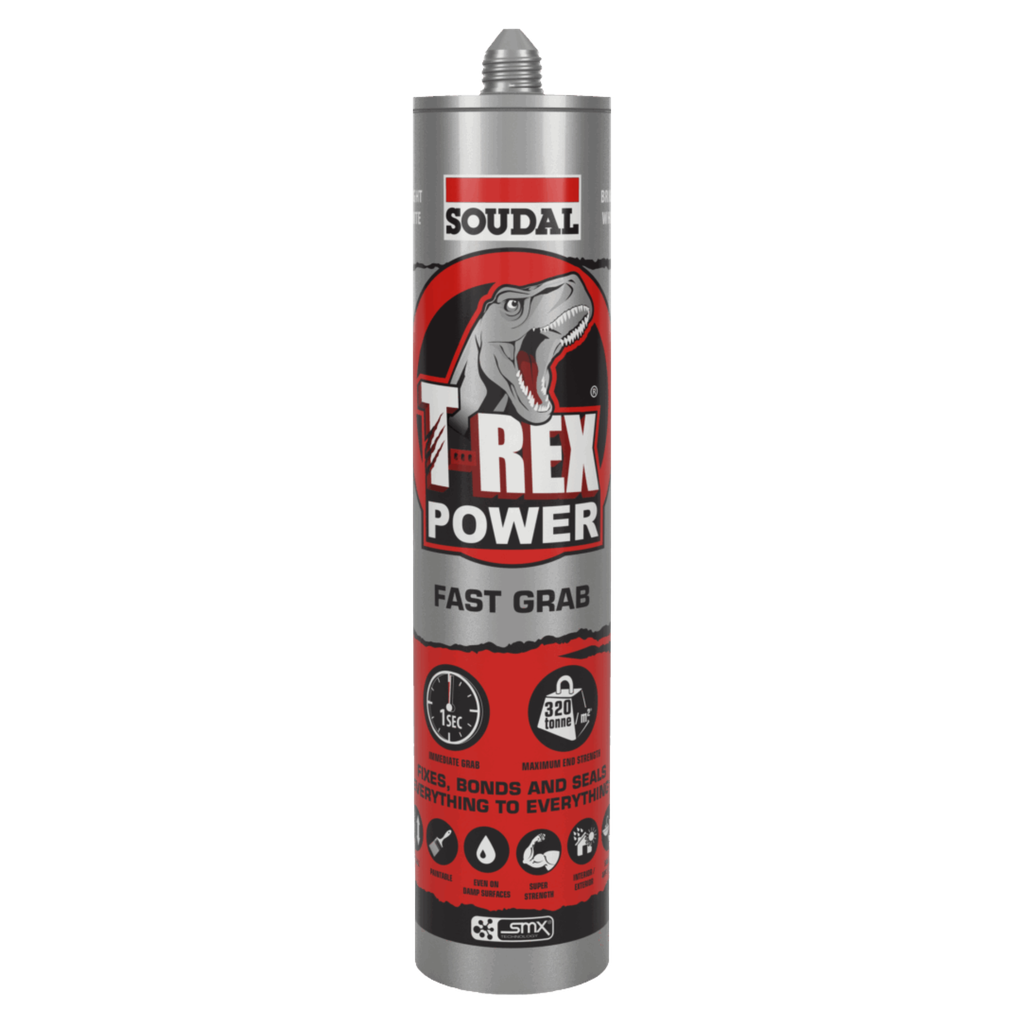 T-Rex Power Fast Grab 290ml - Bright White (ea/Box of 12)