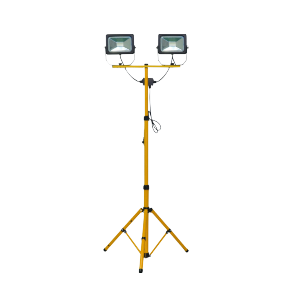 Ultracharge 2 x 20W LED Work Flood Light with 1.6m Tripod