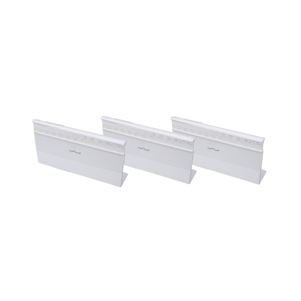 White/White Stick &amp; Stomps - Solid (Box of 500)