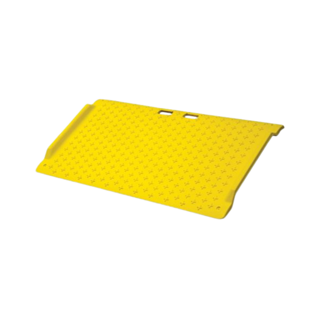 Yellow Pedestrian Ramp 1300Lx85Hx700D