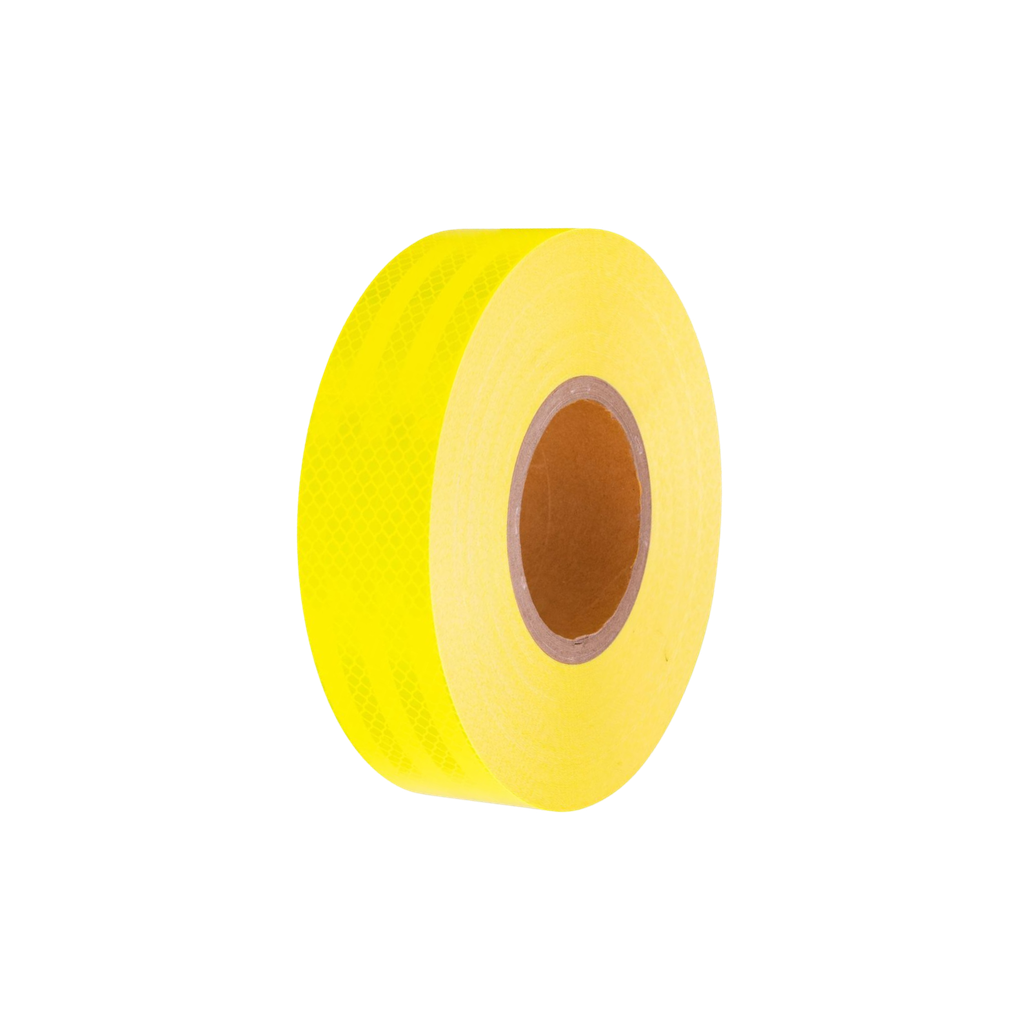 Yellow Reflective Tape 75mm x 45m Class 1