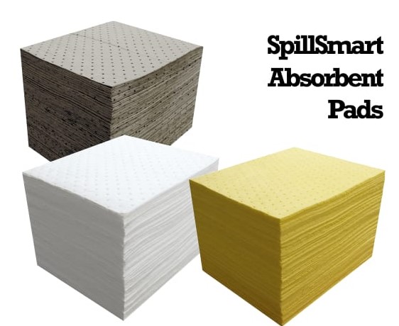 Oil Spill Pad White / Mat 48 x 43cm (Box of 100)