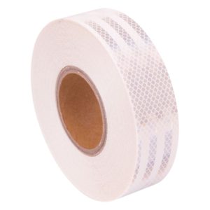 White Adhesive Reflective Tape 48mm X 45.7m Class 1 (ea/box of 6)