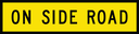 QLD Multi Message 1200 x 300mm Class 1 Reflective - On Side Road