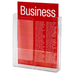 [HOLDERA4] A4 Wall Mounted Brochure Holders (Plastic)