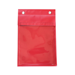 [WATERHOLDA4] A4 Water Resistant Document Holder - Red