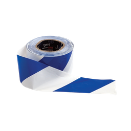 [BARTAPEWHBL] Barrier Tape Blue/White 75mm x 100m (ea/20box)