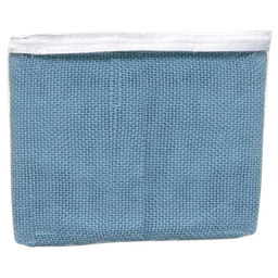 [FAB640] Blanket 100% Cotton, Single Bed, Blue 
