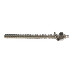 [CHMST10SS] Chemical Anchor Stud 316 Stainless M10 x 130mm w/nuts &amp; washers