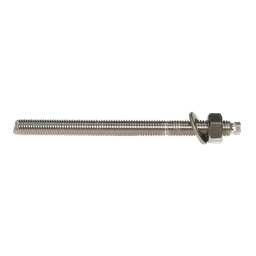 [CHMST24SS] Chemical Anchor Stud S/S M24 x 300mm w/nuts &amp; washers  (ea/10pack)