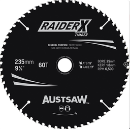 [SAW23560] Circular Saw Blade 235mm (9 1/4&quot;) x 60t