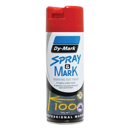 [SMP350RD] DYMARK Spray and Mark Layout Paint; Red 350gram (ea/12box)