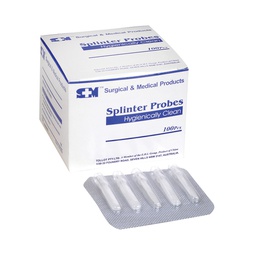 [FSTAID6] Disposable Splinter Probes Pk 100