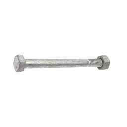 [HB890G] Hex Bolt &amp; Nut M8 x 90mm Gal (ea/100Box)