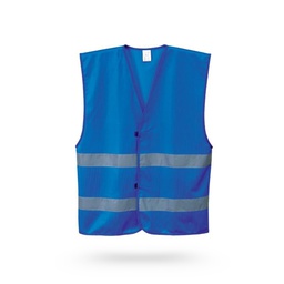 [VEST-B-L/XL] Hi Viz Day/Night Safety Vest - Royal Blue (Size L/X Large)