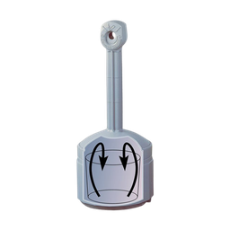 [26800] Smokers Ceasefire/Smokestop Cigarette Bin - Classic Grey