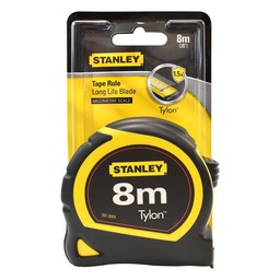 [TAPEST8] Stanley 8m Tylon Tape - Metric