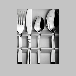 [CUTLERY16] 16 Piece Cutlery Set - Stainless Steel - (4 sets of Knive, Fork, Spoon, Teaspoon)