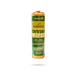 [ENVIROWIPES] Bamboo Biodegradable Wipes Roll - 20 Sheets