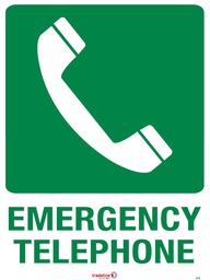 Emergency Telephone - 600 x 450mm