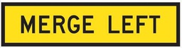 QLD Multi Message 1200 x 300mm Class 1 Reflective - Merge Left